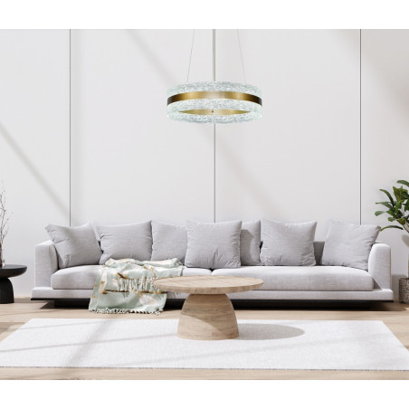 Lampa wisząca Blera PND-98273-GD złota Italux