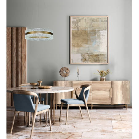 Lampa wisząca Blera PND-98273-GD złota Italux