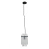 Lampa wisząca pojedyncza Bonte PND-40929-1A-BK czarny mat Italux