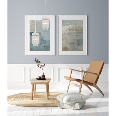 Lampa wisząca pojedyncza Bonte PND-40929-1A-GD złota Italux