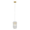 Lampa wisząca pojedyncza Bonte PND-40929-1A-GD złota Italux