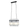 Lampa wisząca podwójna Bonte PND-40929-2A-BK czarny mat Italux