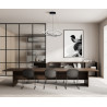 Lampa wisząca Kortia PND-64873-BK czarna Italux