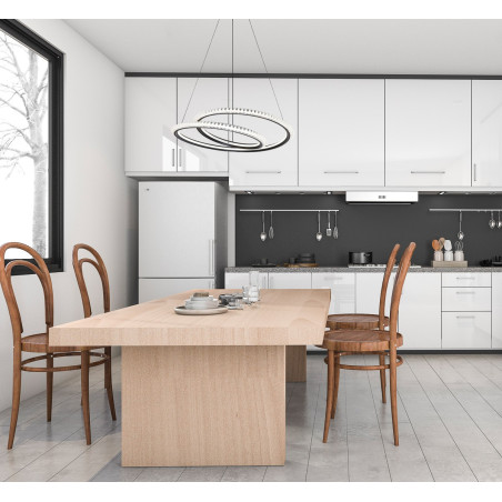 Lampa wisząca Kortia PND-64873-BK czarna Italux