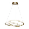 Lampa wisząca Kortia PND-64873-GD złota Italux