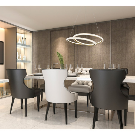 Lampa wisząca Kortia PND-64873-GD złota Italux