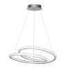 Lampa wisząca Kortia PND-64873-SILV srebrna Italux
