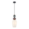 Lampa wisząca pojedyncza Martelo PND-36545-1A-GD-WH złota Italux