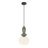 Lampa wisząca pojedyncza Martelo PND-36545-1B-GD-WH złota Italux