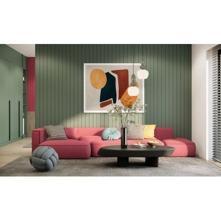 Lampa wisząca pojedyncza Martelo PND-36545-1B-GD-WH złota Italux