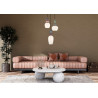Lampa wisząca potrójna Martelo PND-36545-3-GD-WH złota Italux