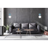 Lampa wisząca pojedyncza Mastal PND-36603-1L-BK-BLU czarna Italux