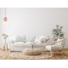 Lampa wisząca pojedyncza Mastal PND-36603-1L-BK-PK czarna Italux