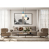 Lampa wisząca pojedyncza Mastal PND-36603-1M-BK-BLU czarna Italux