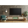 Lampa wisząca pojedyncza Mastal PND-36603-1S-BK-GR czarna Italux
