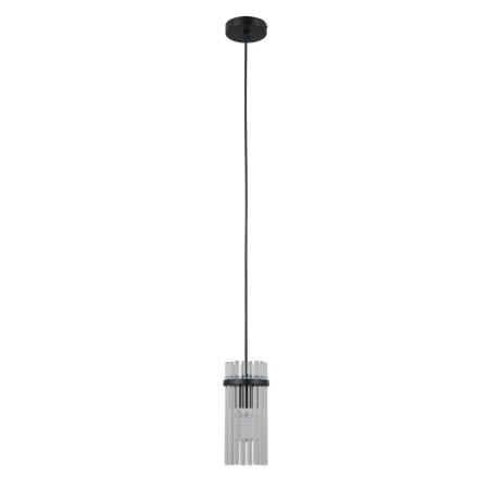 Lampa wisząca pojedyncza Merto PND-40930-1A-BK czarny mat Italux
