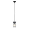 Lampa wisząca pojedyncza Merto PND-40930-1A-BK czarny mat Italux