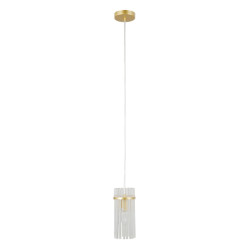 Lampa wisząca pojedyncza Merto PND-40930-1A-GD złota Italux