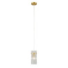 Lampa wisząca pojedyncza Merto PND-40930-1A-GD złota Italux