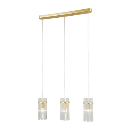 Lampa wisząca potrójna Merto PND-40930-3B-GD złota Italux
