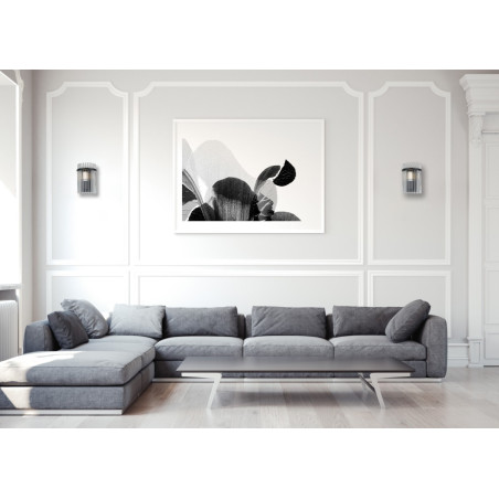 Kinkiet pojedynczy Merto WL-40930-1A-BK czarny mat Italux