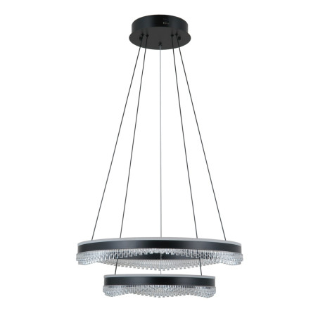 Lampa wisząca Morte PND-34535-2L-BK czarny mat Italux