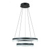 Lampa wisząca Morte PND-34535-2L-BK czarny mat Italux