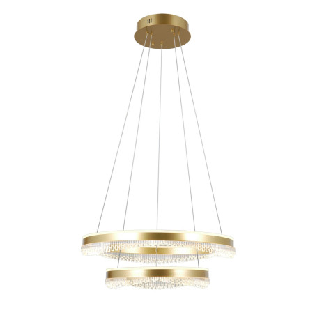 Lampa wisząca Morte PND-34535-2L-GD złota Italux