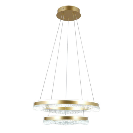 Lampa wisząca Morte PND-34535-2L-GD złota Italux