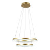 Lampa wisząca Morte PND-34535-2L-GD złota Italux