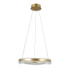 Lampa wisząca Morte PND-34535-M-GD złota Italux