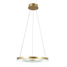 Lampa wisząca Morte PND-34535-M-GD złota Italux