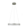 Lampa wisząca Morte PND-34535-M-SILV srebrna Italux