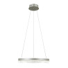 Lampa wisząca Morte PND-34535-M-SILV srebrna Italux