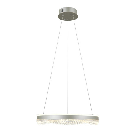 Lampa wisząca Morte PND-34535-M-SILV srebrna Italux