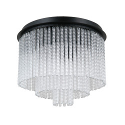 Plafon 7-punktowy Naute PLF-40931-7A-BK czarny mat Italux