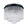 Plafon 7-punktowy Naute PLF-40931-7A-BK czarny mat Italux
