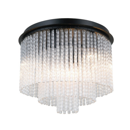Plafon 7-punktowy Naute PLF-40931-7A-BK czarny mat Italux
