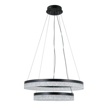 Lampa wisząca Pantal PND-34533-2L-BK czarny mat Italux