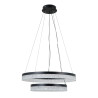 Lampa wisząca Pantal PND-34533-2L-BK czarny mat Italux