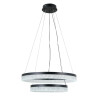 Lampa wisząca Pantal PND-34533-2L-BK czarny mat Italux