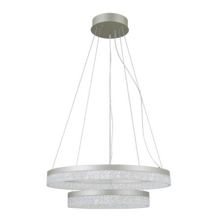 Lampa wisząca Pantal PND-34533-2L-SILV srebrna Italux