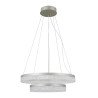 Lampa wisząca Pantal PND-34533-2L-SILV srebrna Italux