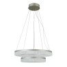Lampa wisząca Pantal PND-34533-2L-SILV srebrna Italux