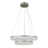 Lampa wisząca Pantal PND-34533-2L-SILV srebrna Italux