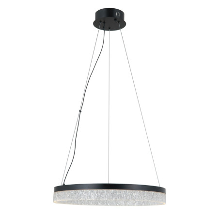 Lampa wisząca Pantal PND-34533-M-BK czarny mat Italux