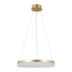 Lampa wisząca Pantal PND-34533-M-GD złota Italux