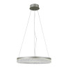 Lampa wisząca Pantal PND-34533-M-SILV srebrna Italux