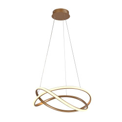 Lampa wisząca Rumio PND-23917-GD złota Italux