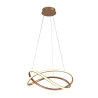 Lampa wisząca Rumio PND-23917-GD złota Italux